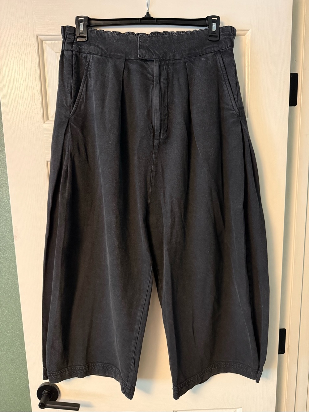Free People Cool Harbor Wide Leg Denim Pants